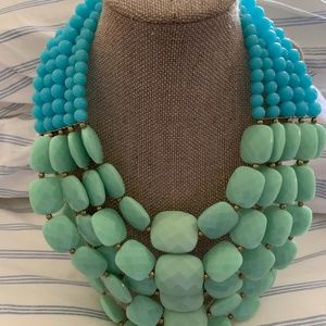 Necklace - Turquoise and mint